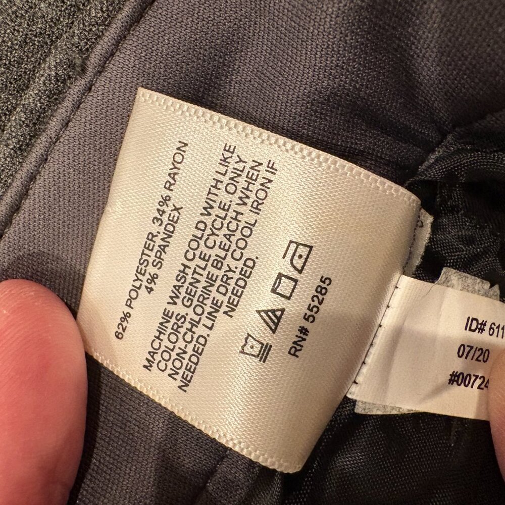 Express Grey Columnist Boot High Rise Work Pants - Picture 3 of 6